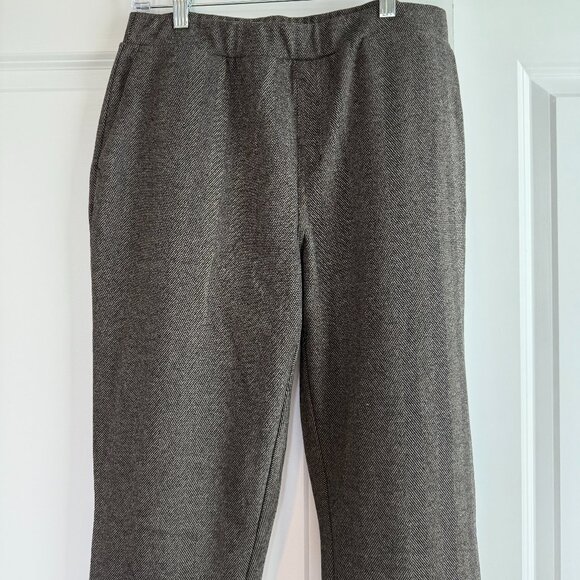 GRAVER Susan Graver Regular Jacquard Knit Ankle Pants Size Small Great Condition - Picture 3 of 9